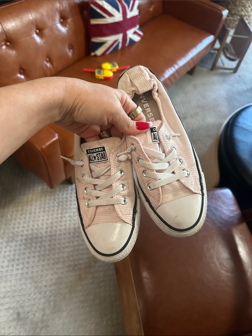 Converse women Light Pink Low-Top Sneakers